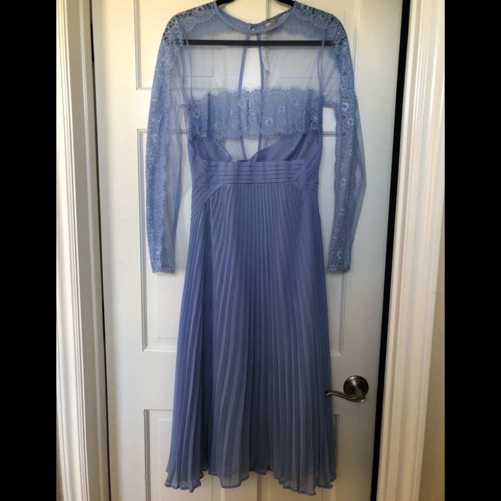 ASOS baby blue gown